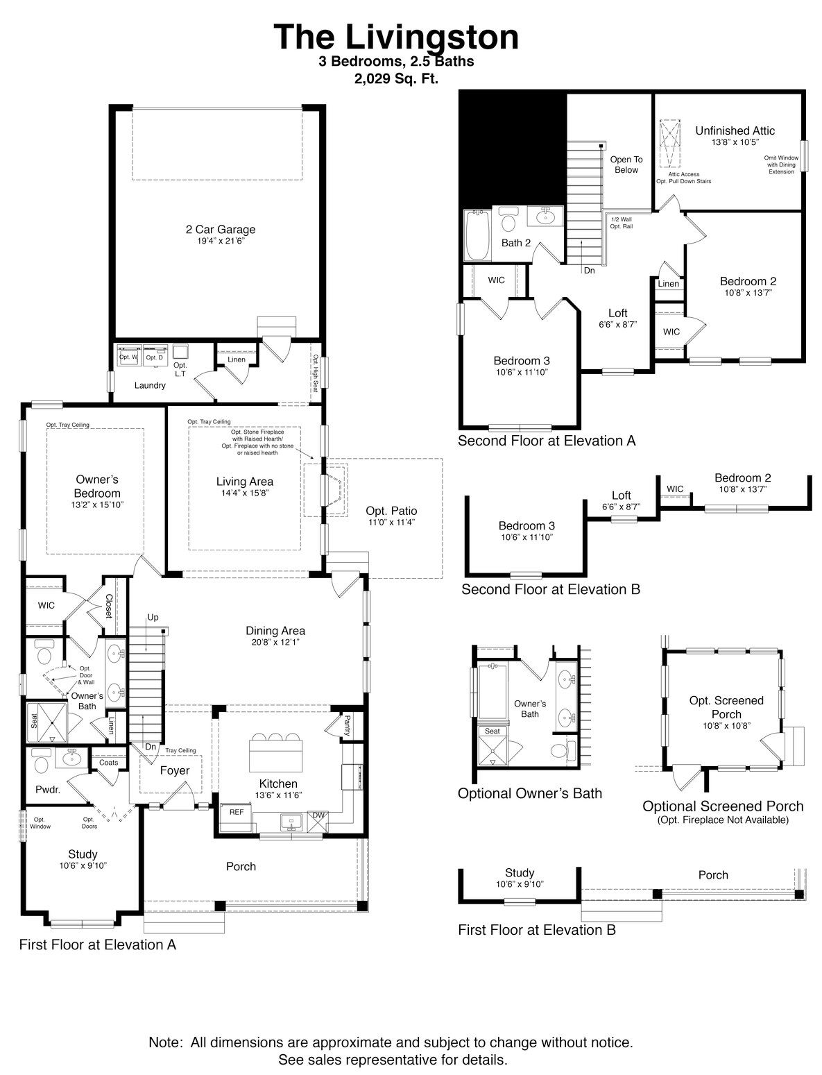Livingston Floor Plan