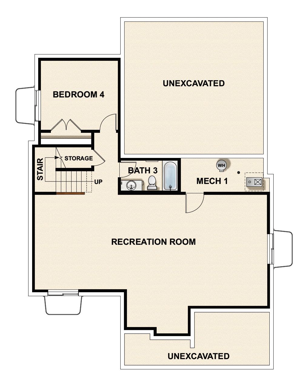 Optional Finished Basement