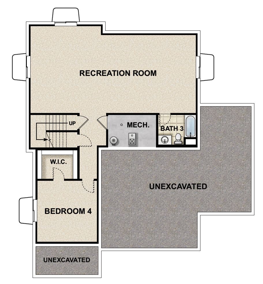 Optional Finished Basement