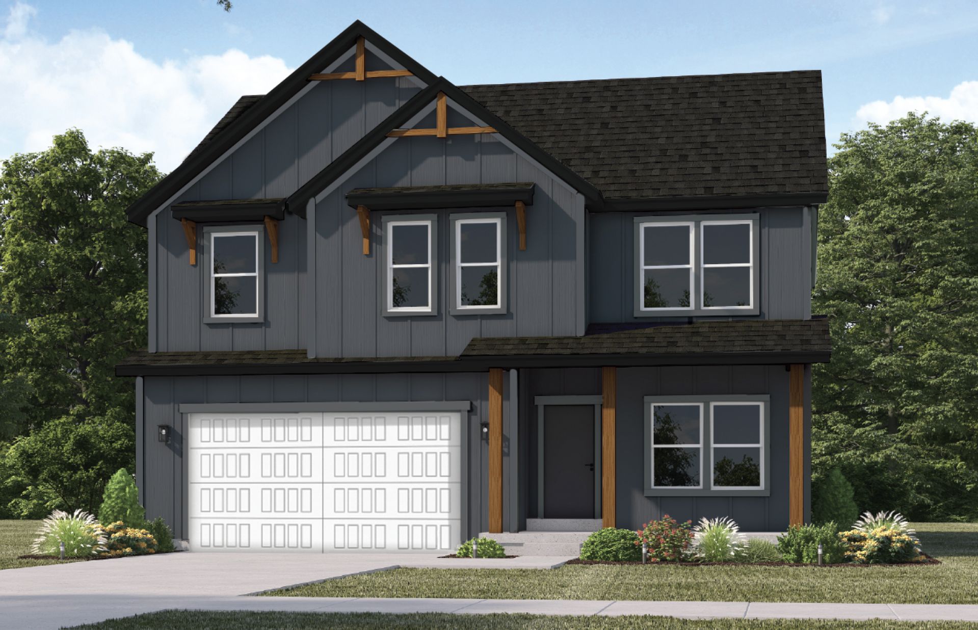 Alpine Farmhouse - Riverside Estates: Riverdale, Utah - Fieldstone Homes 