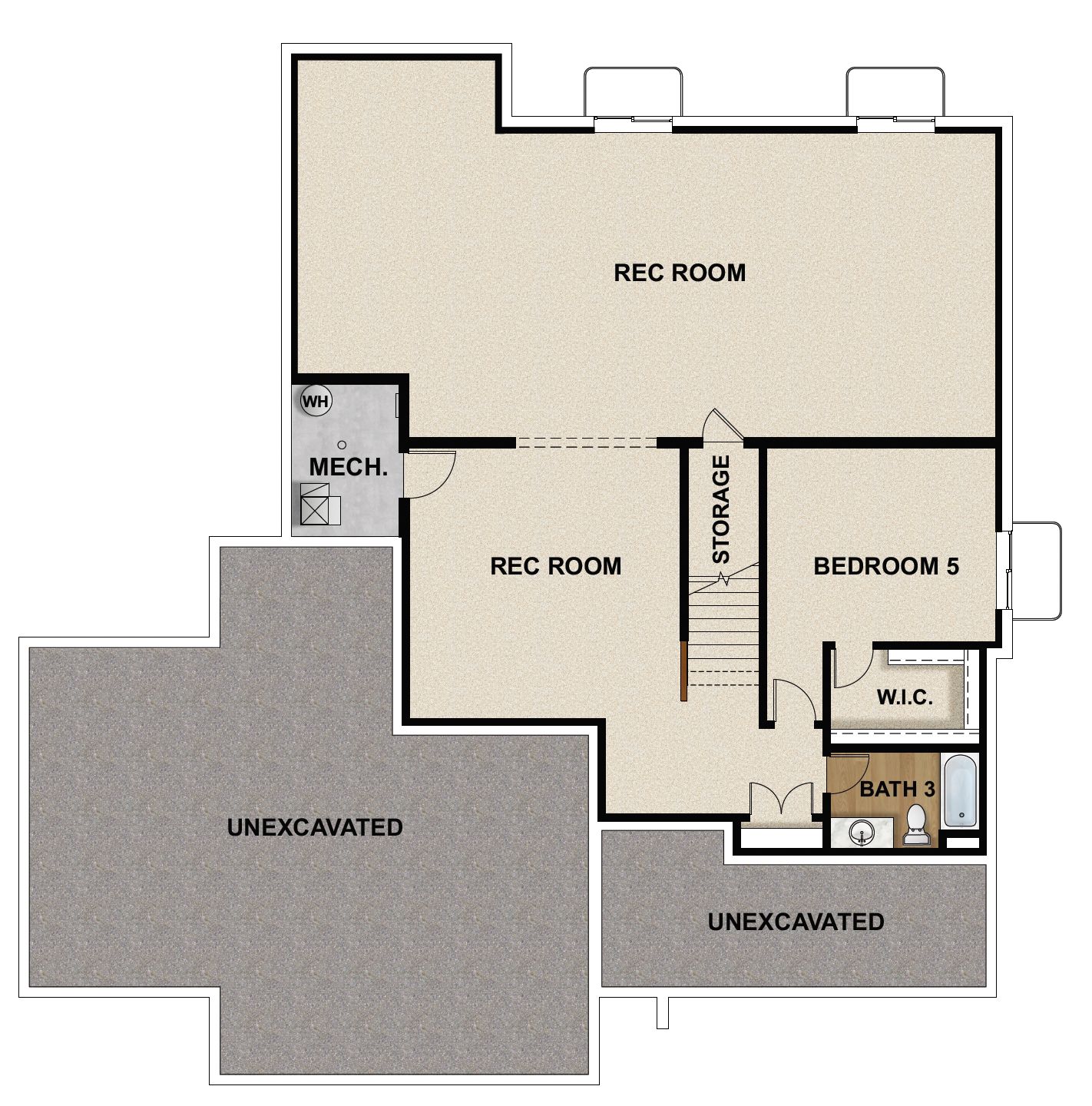 Optional Finished Basement