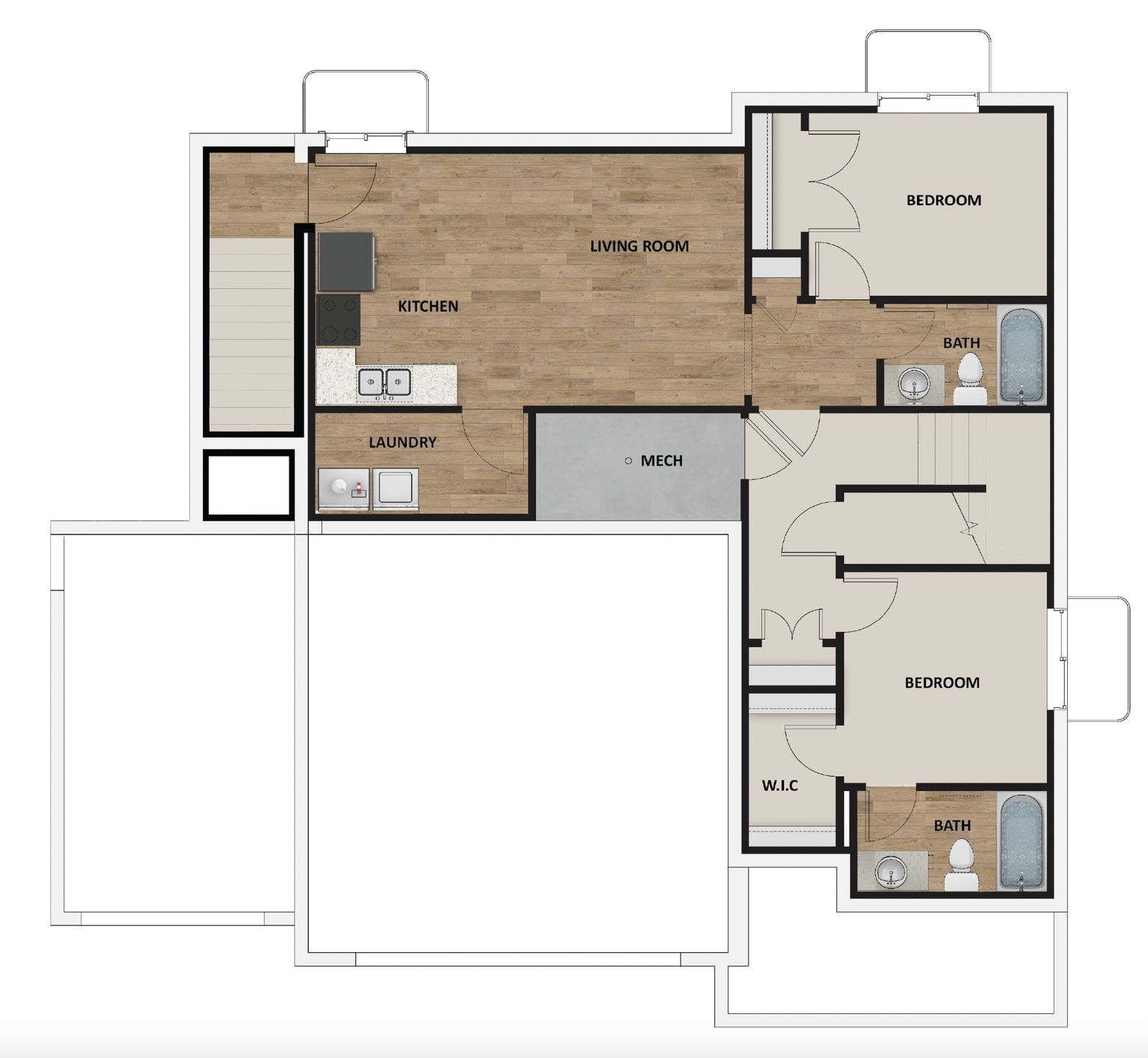 Optional Rental Suite/ADU In Basement