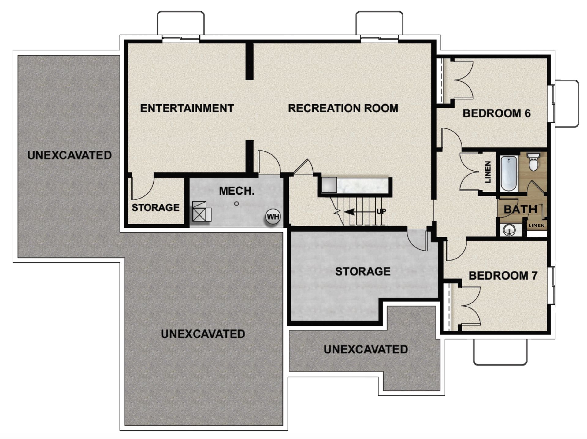 Optional Finished Basement