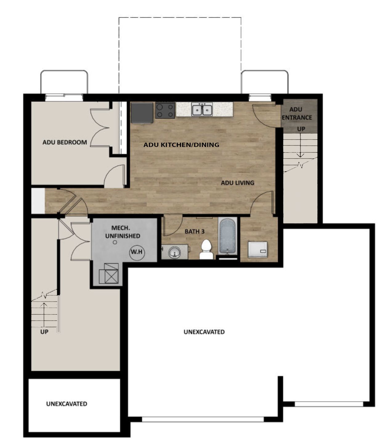 Optional Rental Suite/ADU