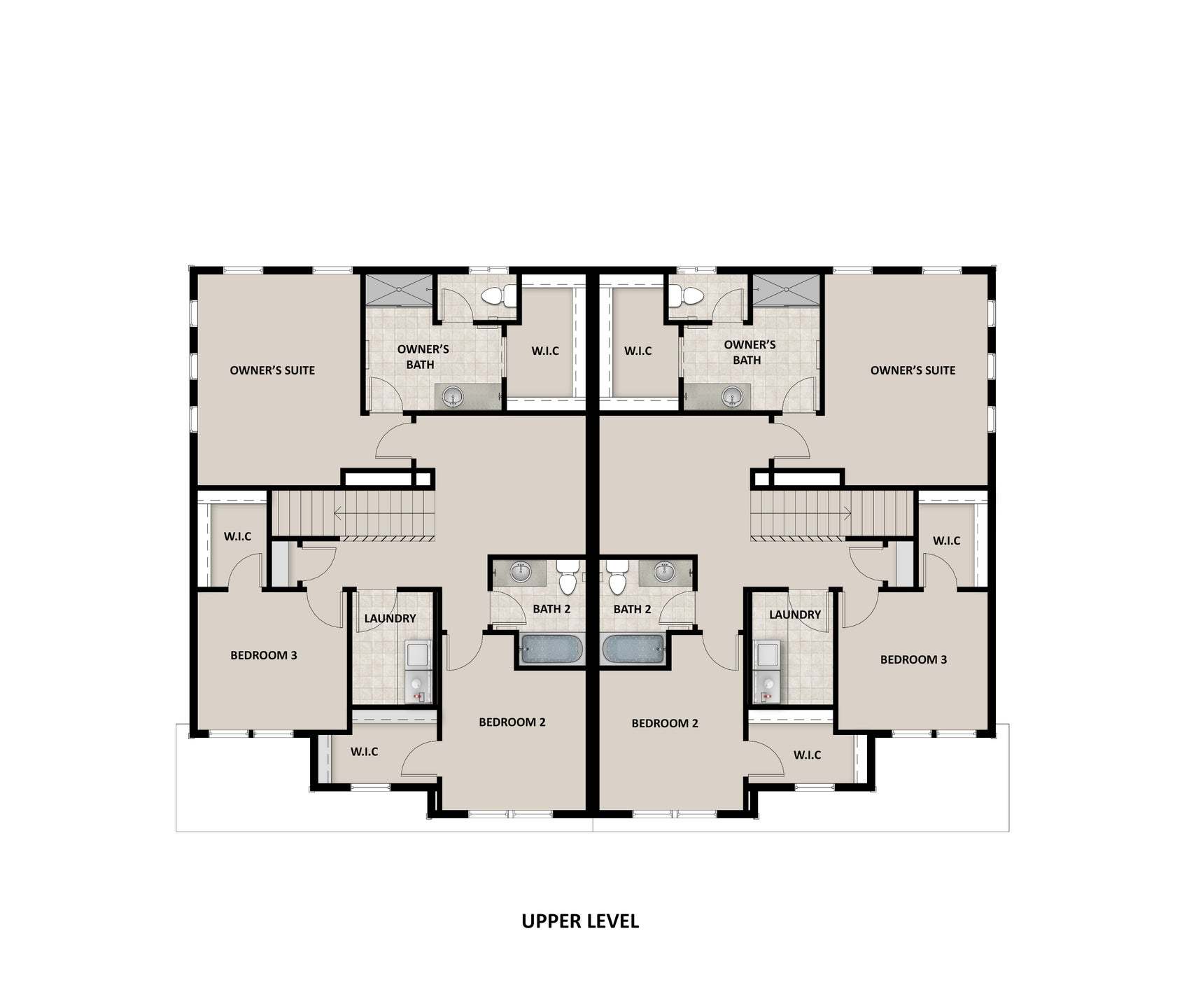 Upper Floor Twin Home