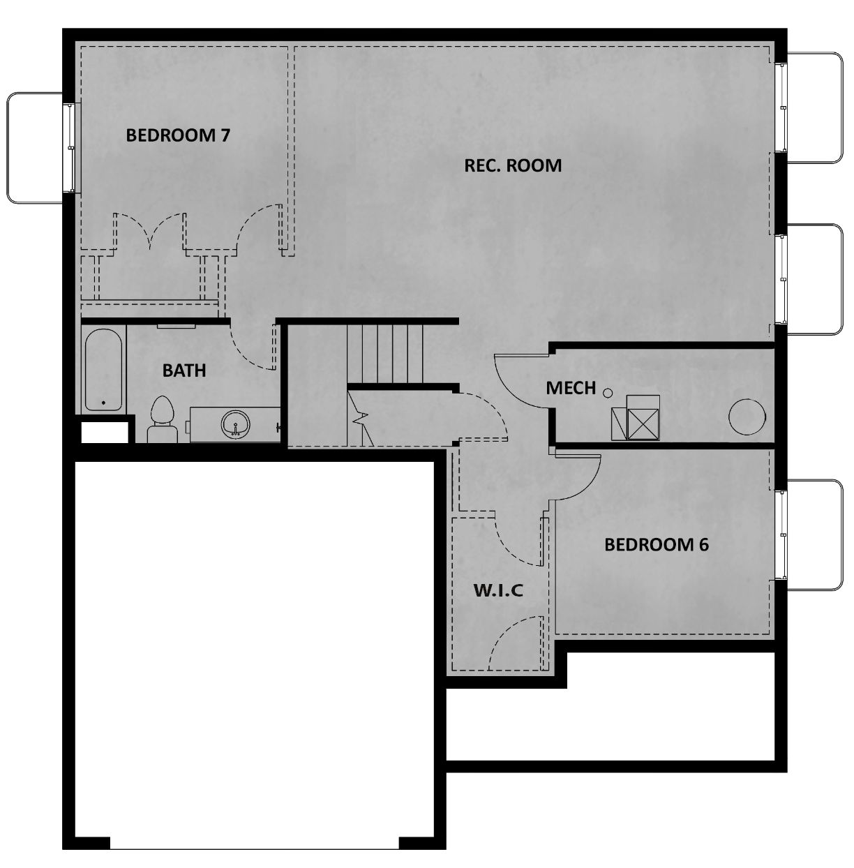Optional Finished Basement