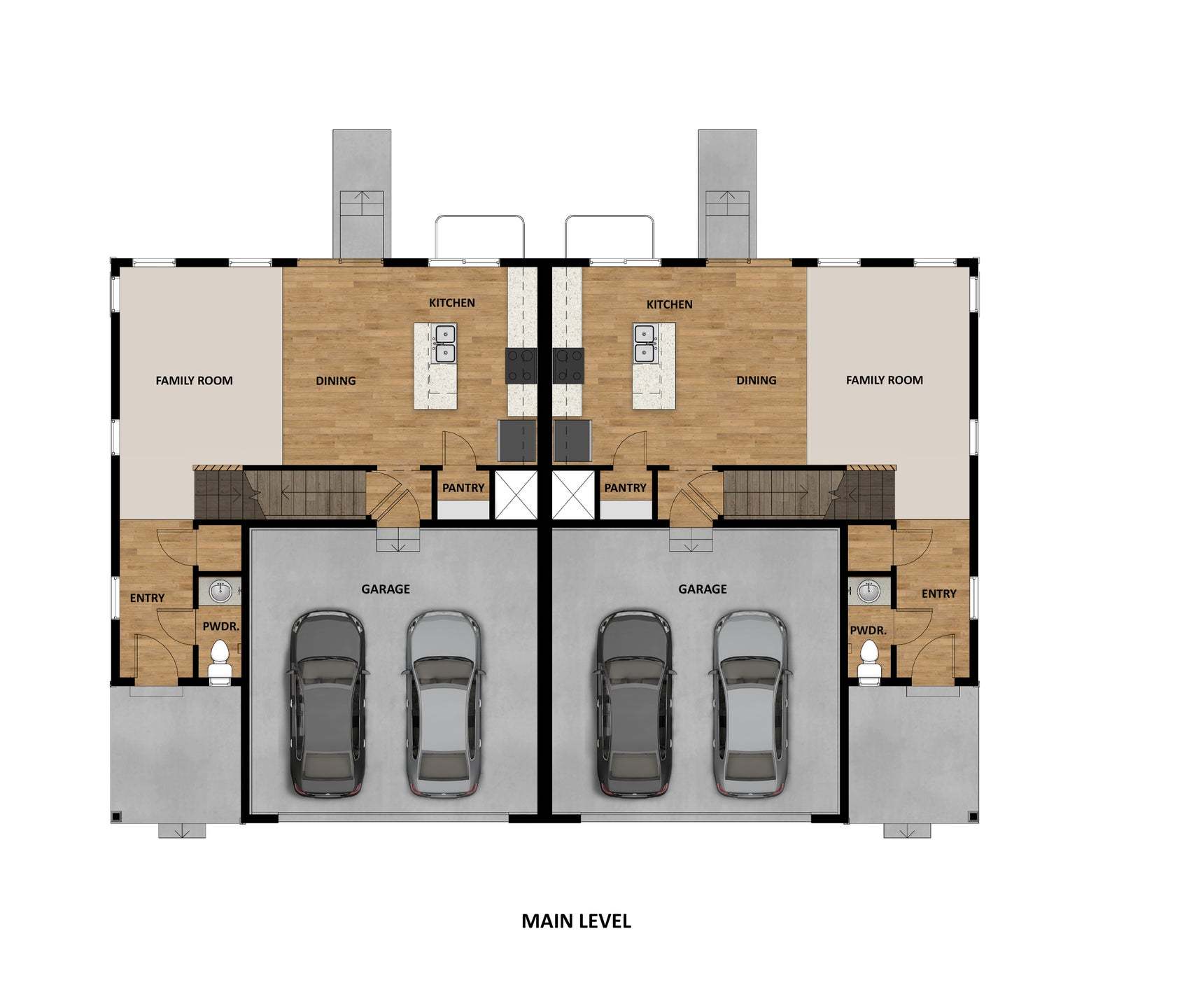 Main Floor Twin Home