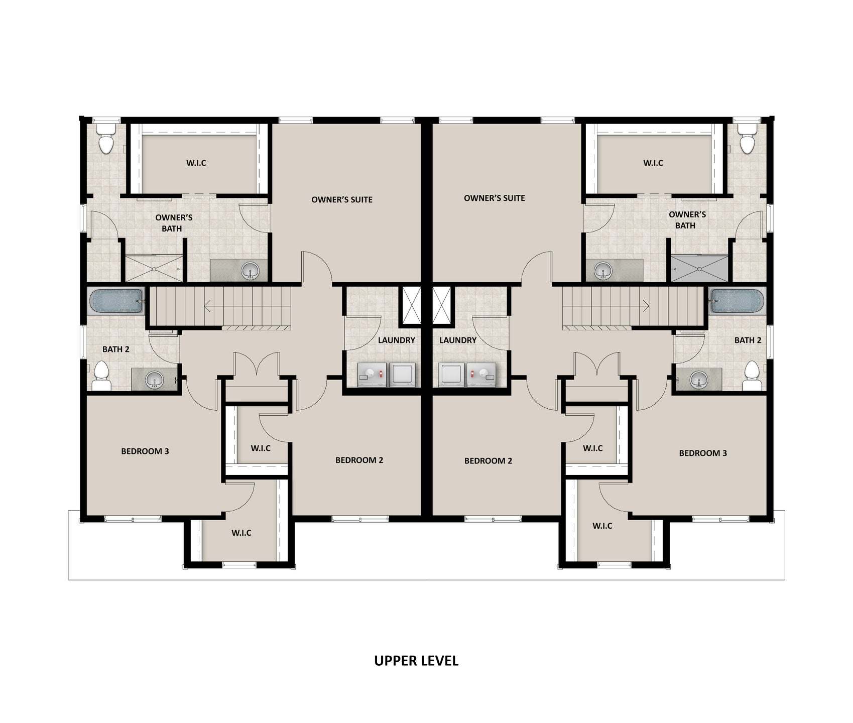 Upper Floor Twin Home