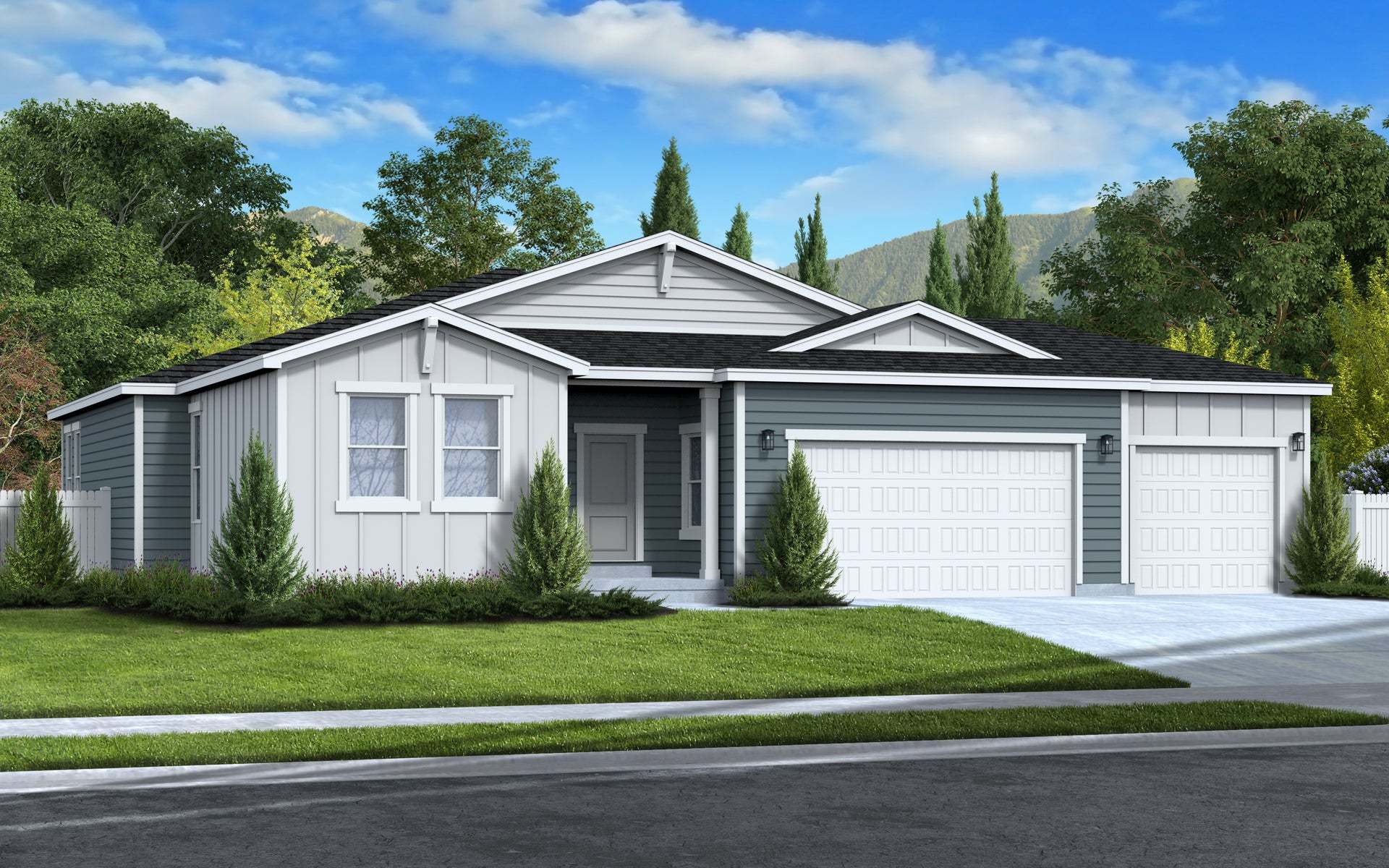 Spruce Craftsman Elevation