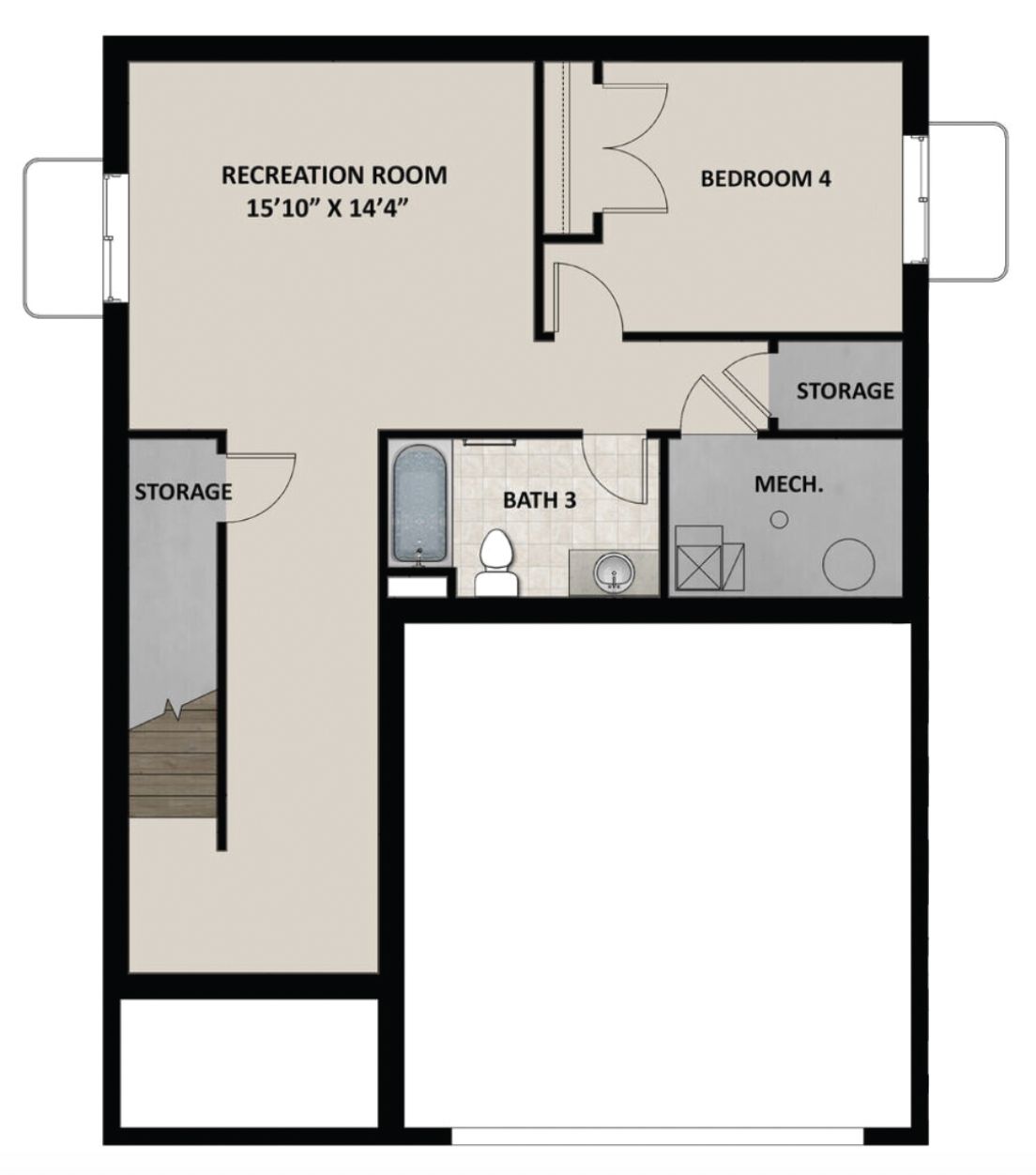 Optional Finished Basement