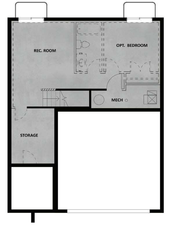 Optional Finished Basement