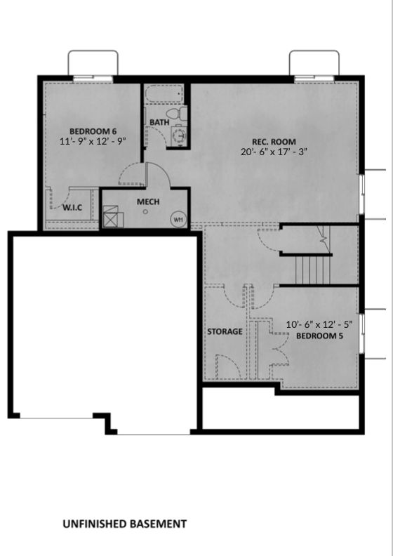 Optional Finished Basement