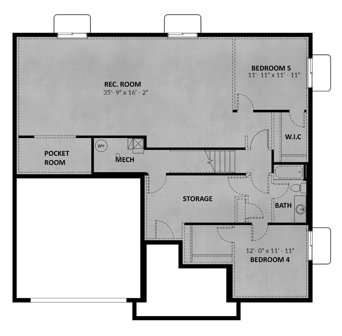 Optional Finished Basement