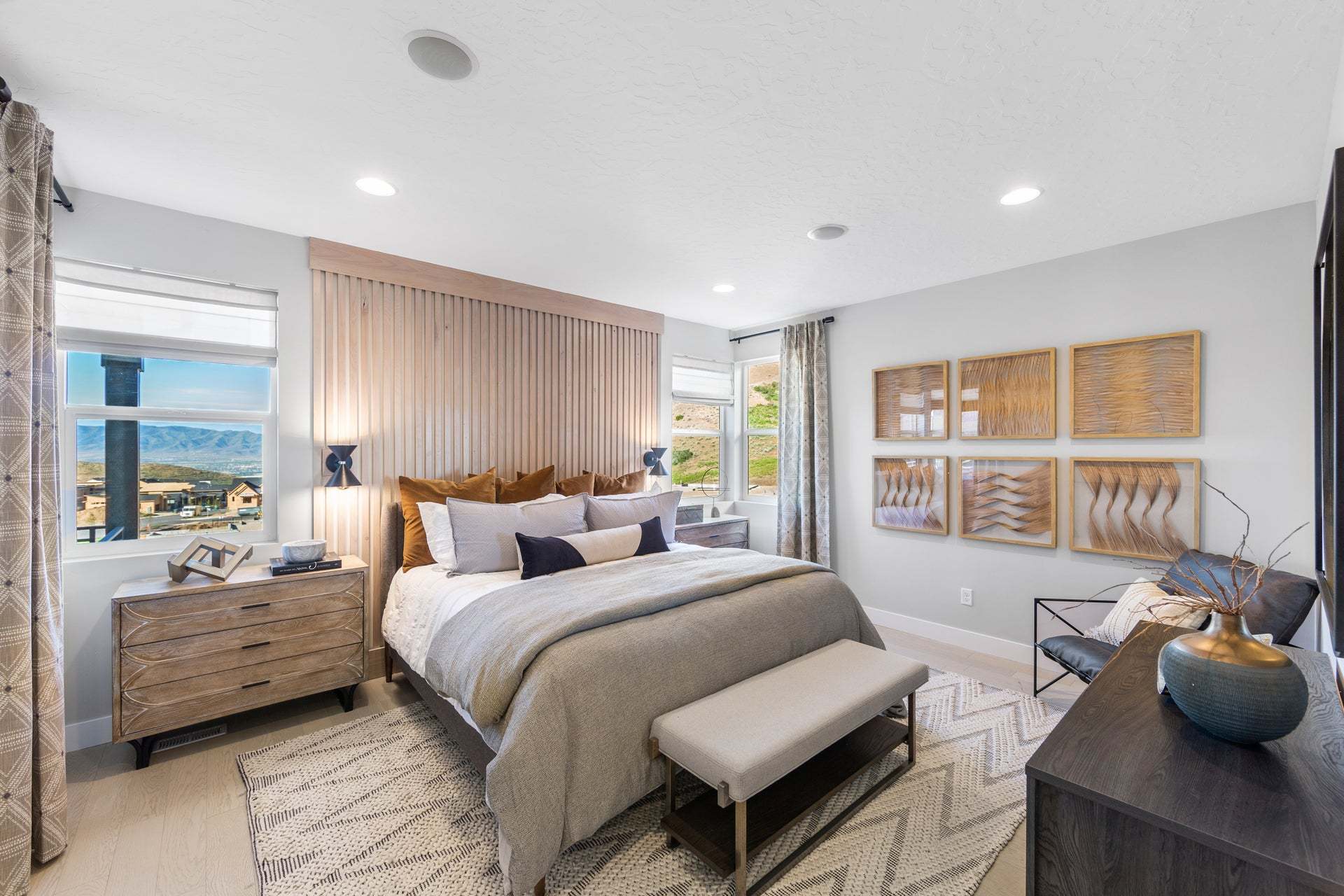 Bedroom in Canyon Point Home