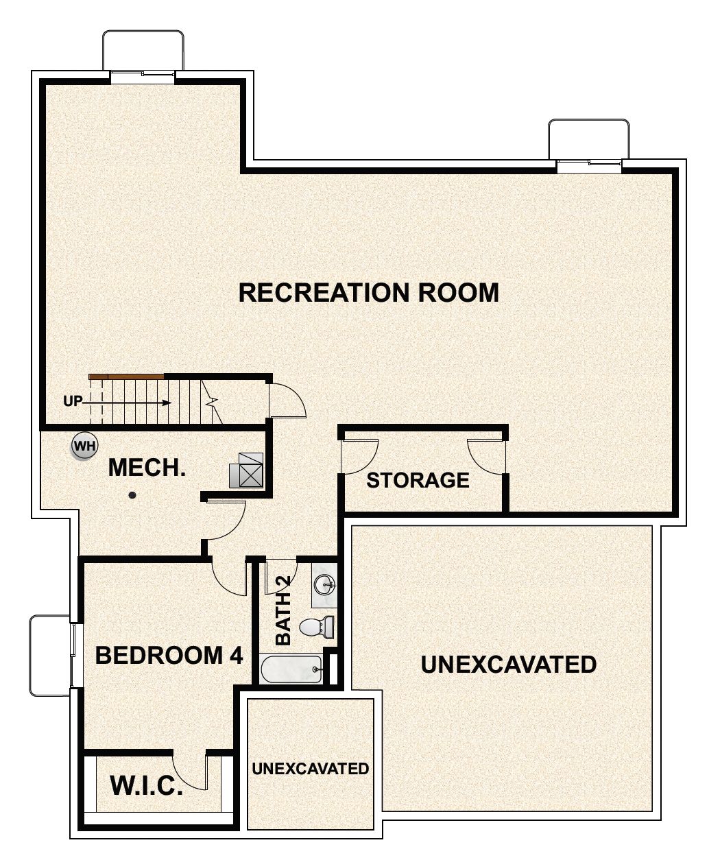 Optional Finished Basement