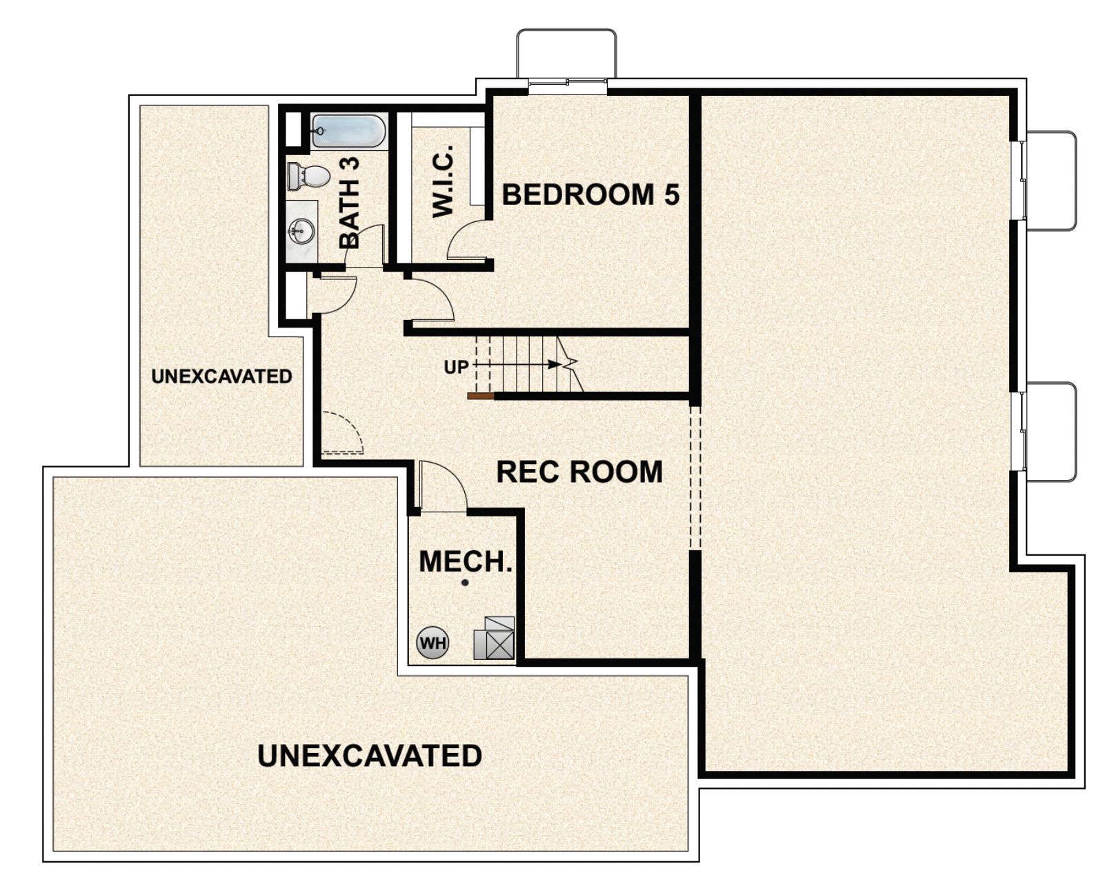 Optional Finished Basement