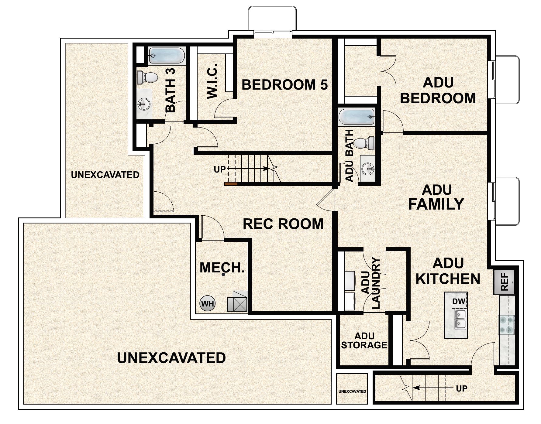 Optional ADU Basement