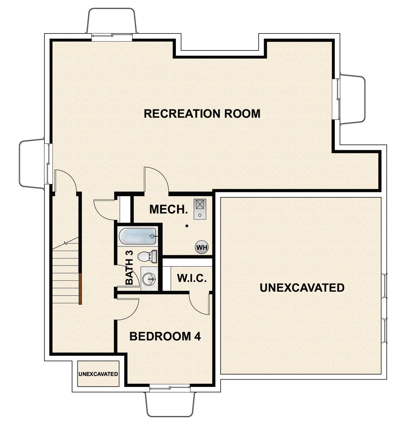 Optional Finished Basement