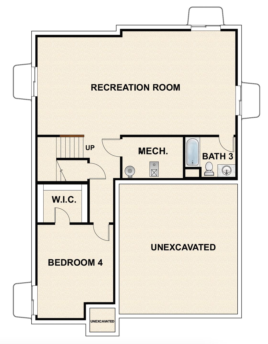 Optional Finished Basement