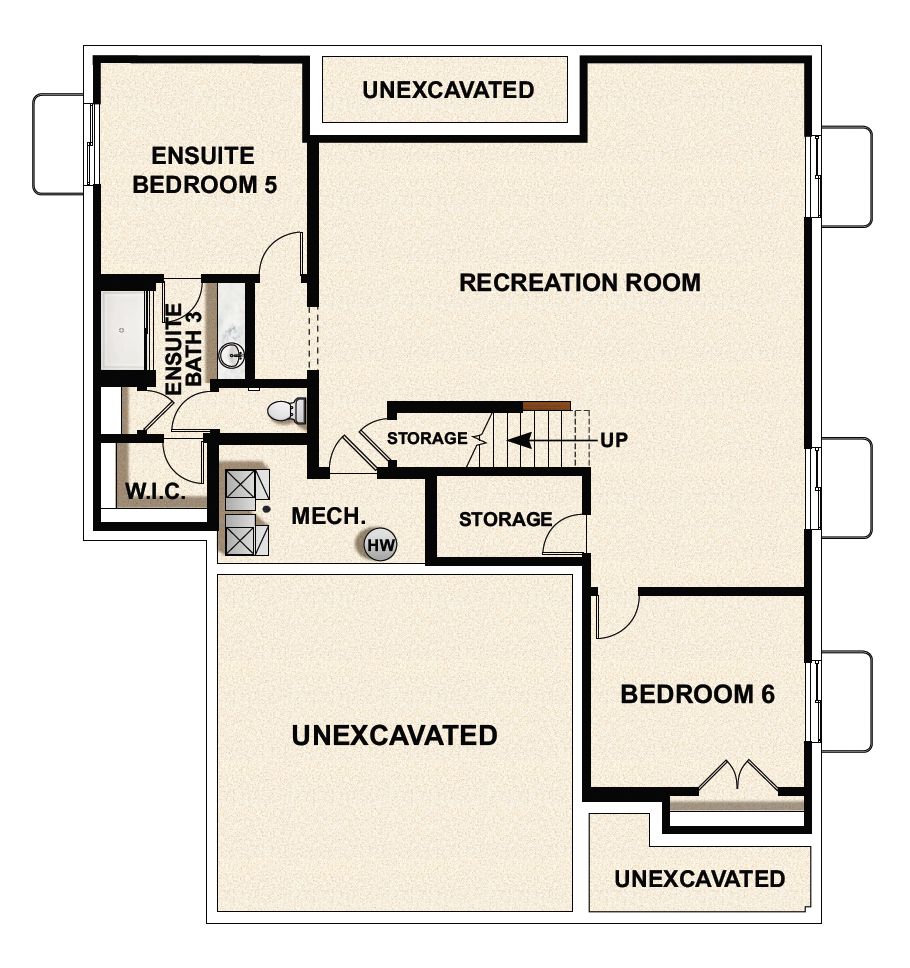 Optional Finished Basement