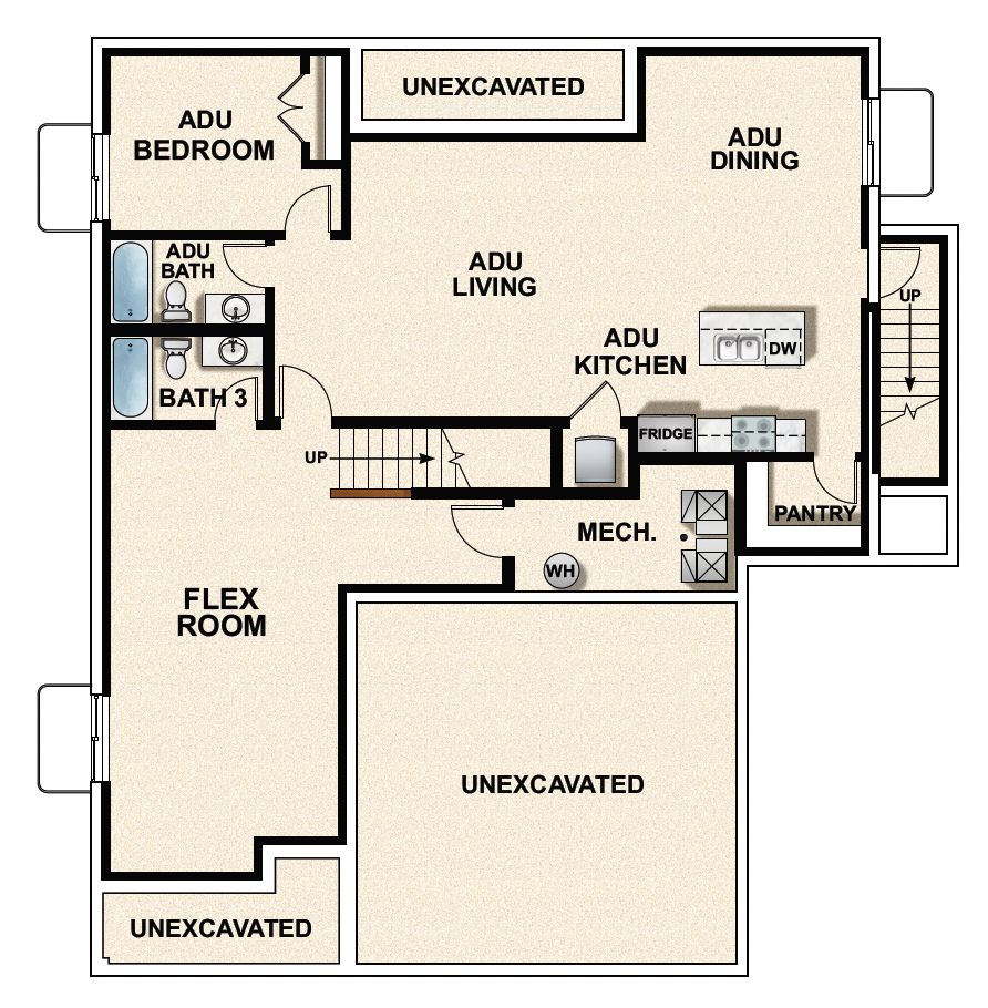Optional ADU Basement