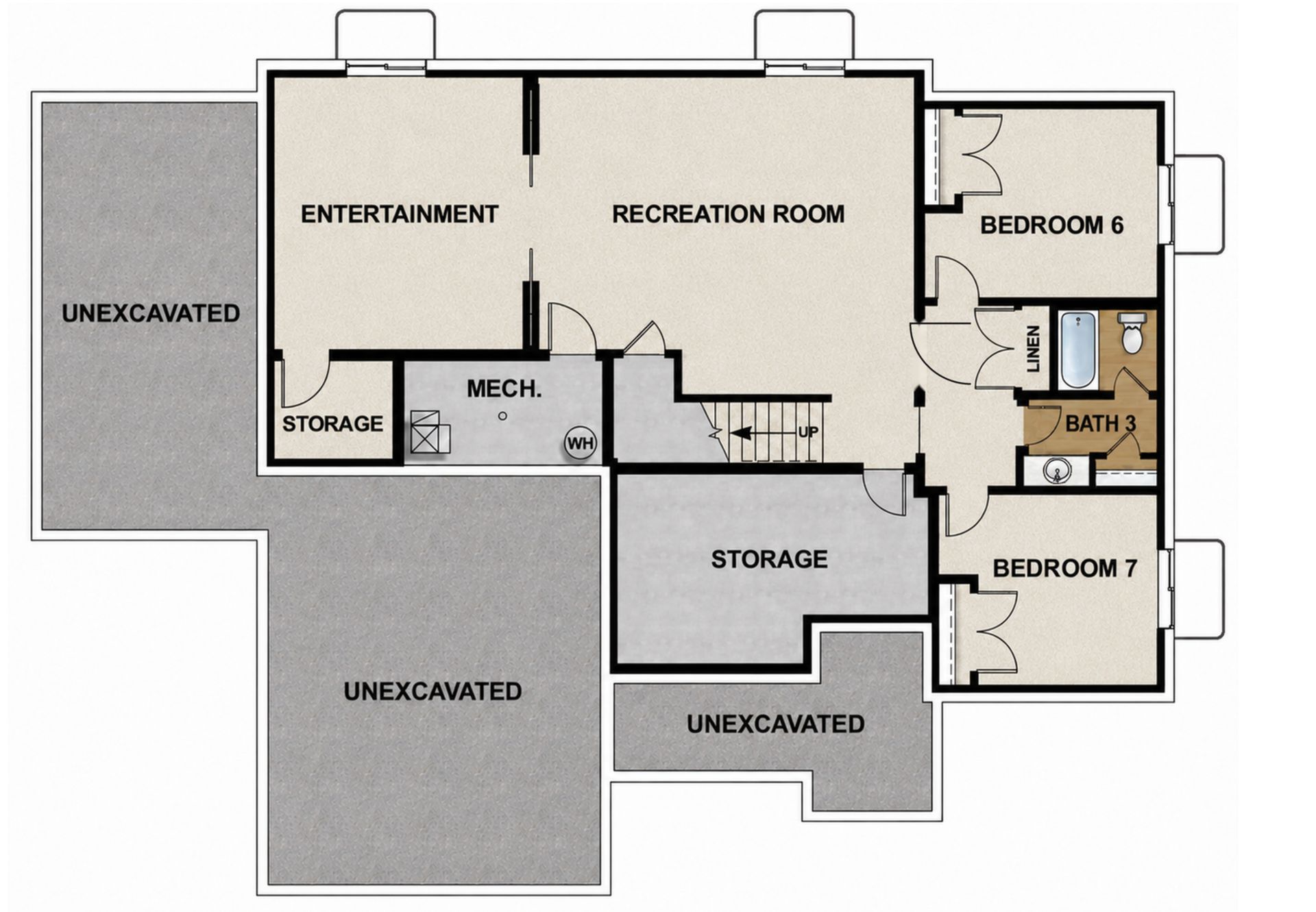 Optional Finished Basement
