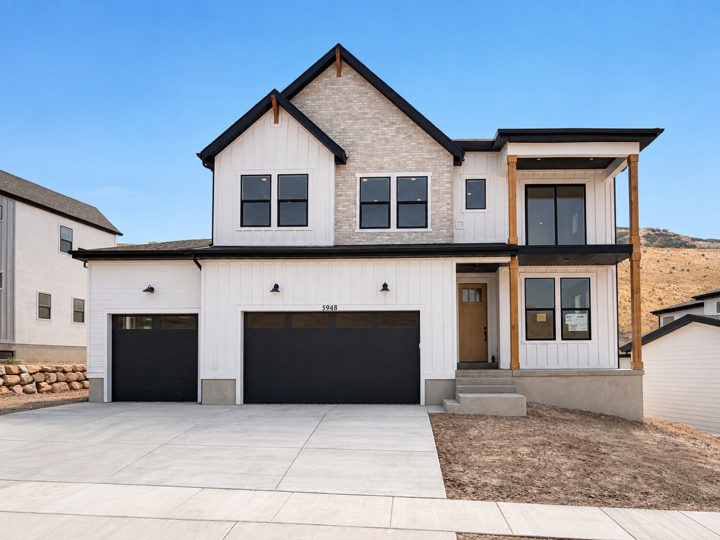 Copperhead Modern Farmhouse - Canyon Point: Lehi, Utah - Fieldstone Homes