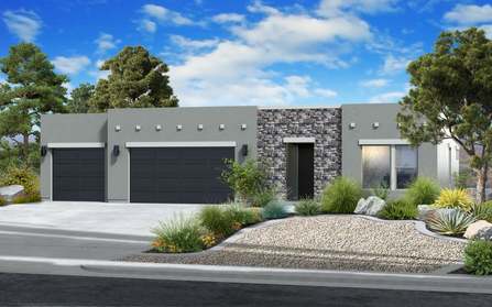 Cordova Desert Contemporary Floor Plan - Fieldstone Homes