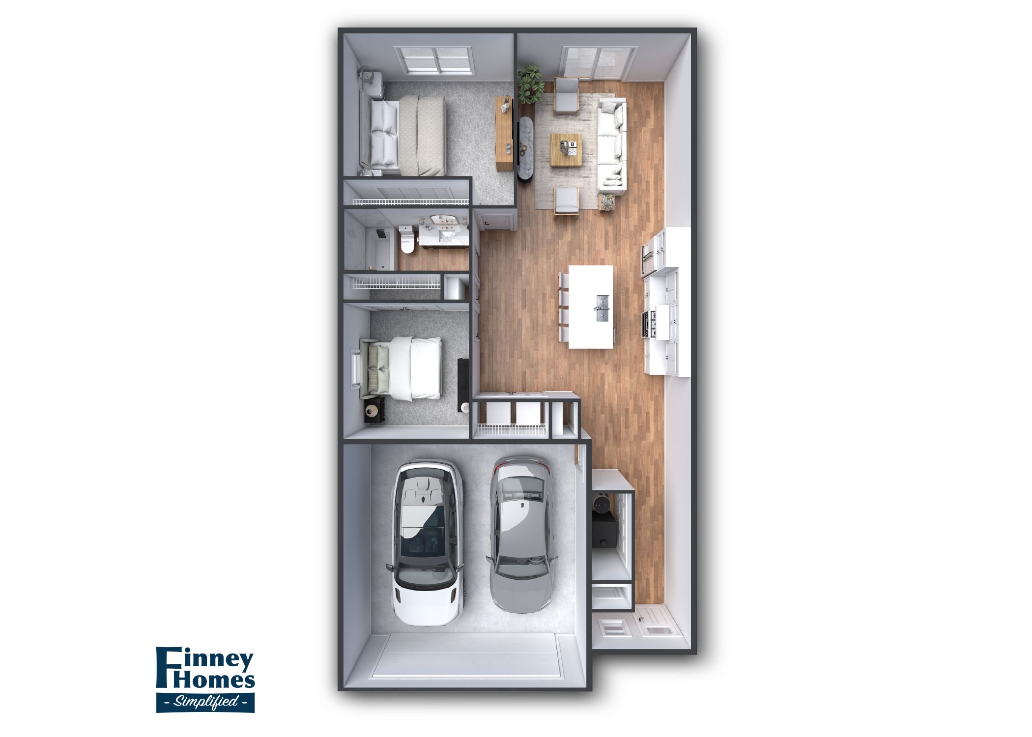 3D Floor Plan Rendering