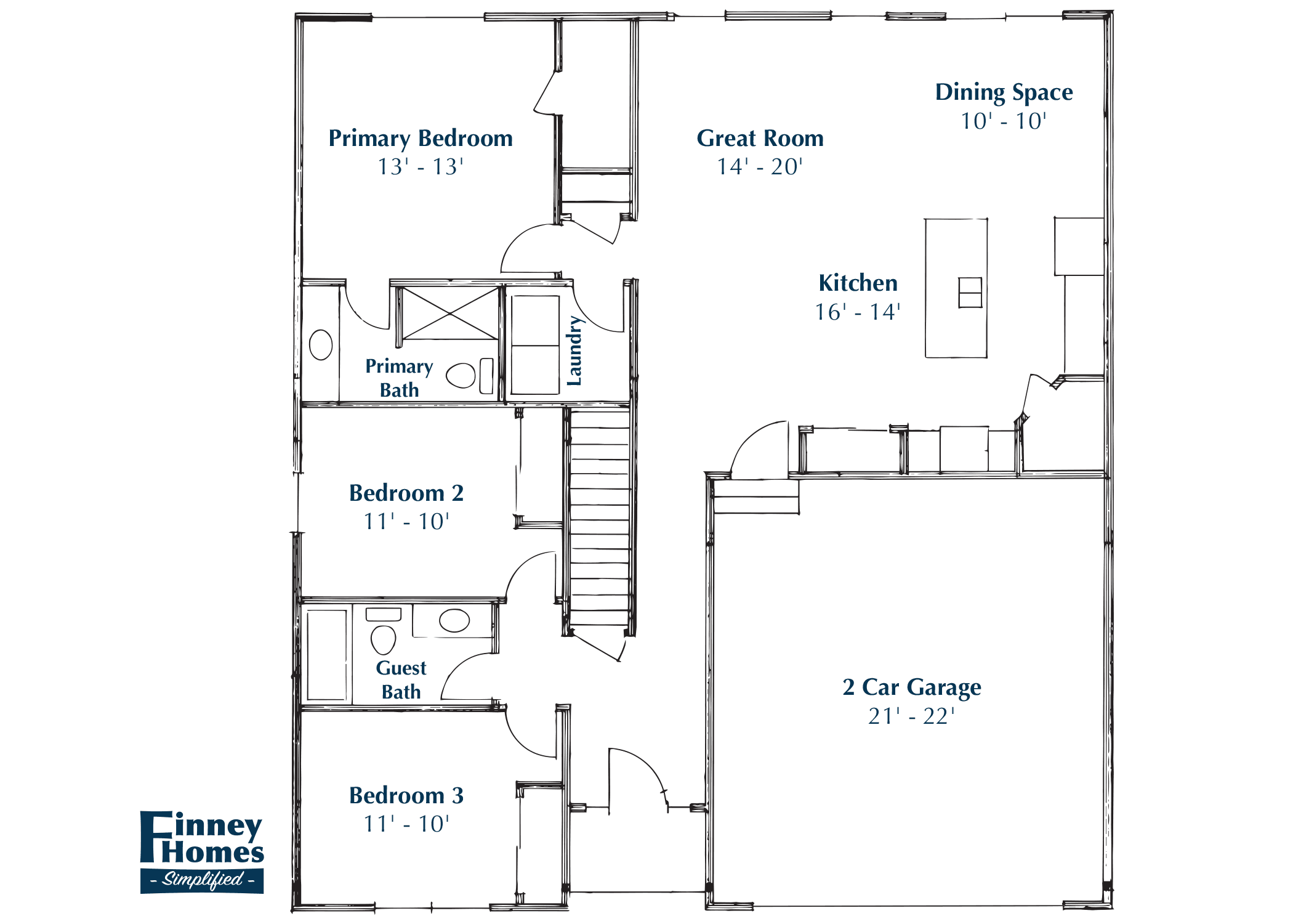 The Williamsburg Floor Plan