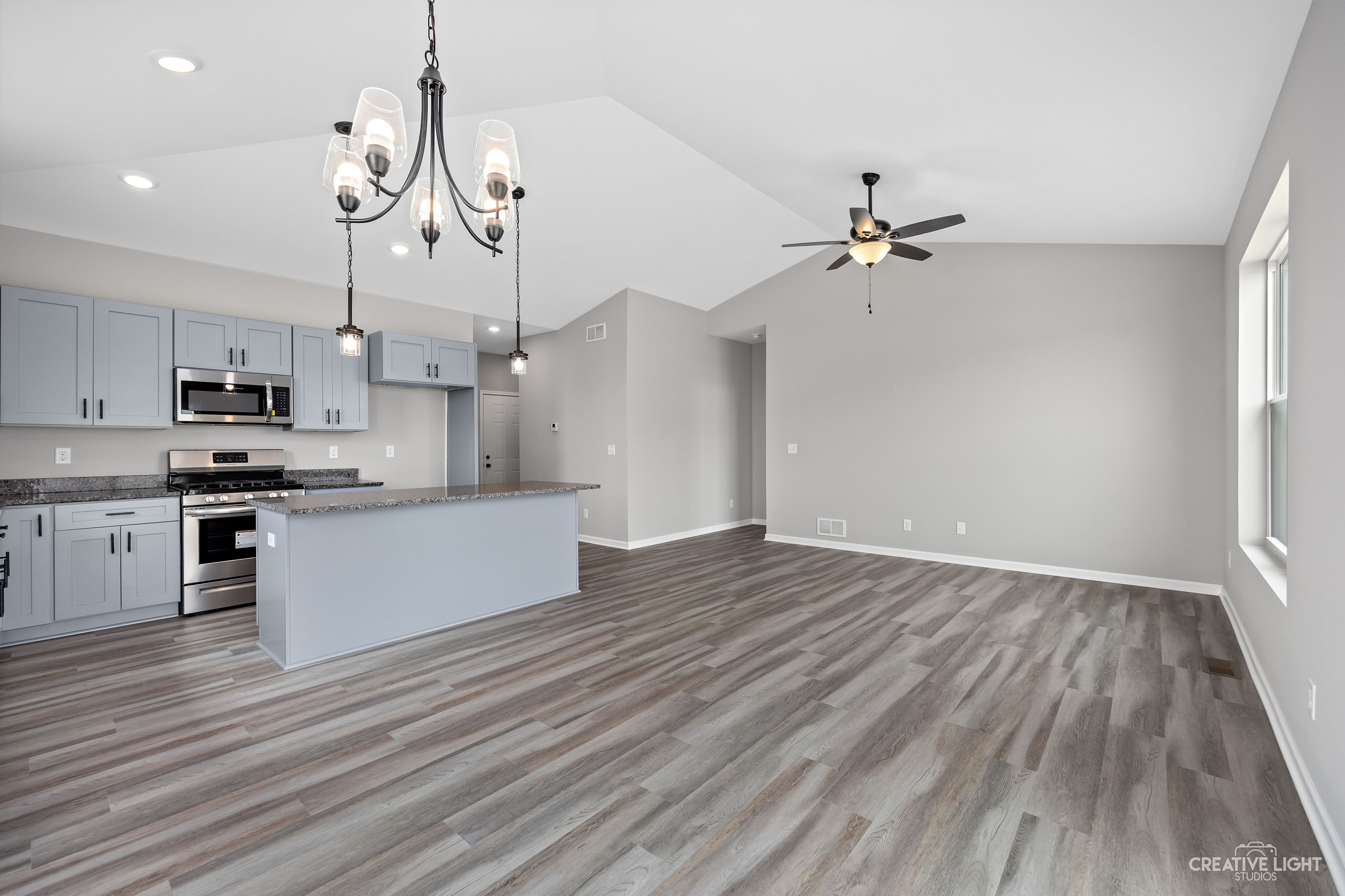 Kitchen/Dining/Living Room