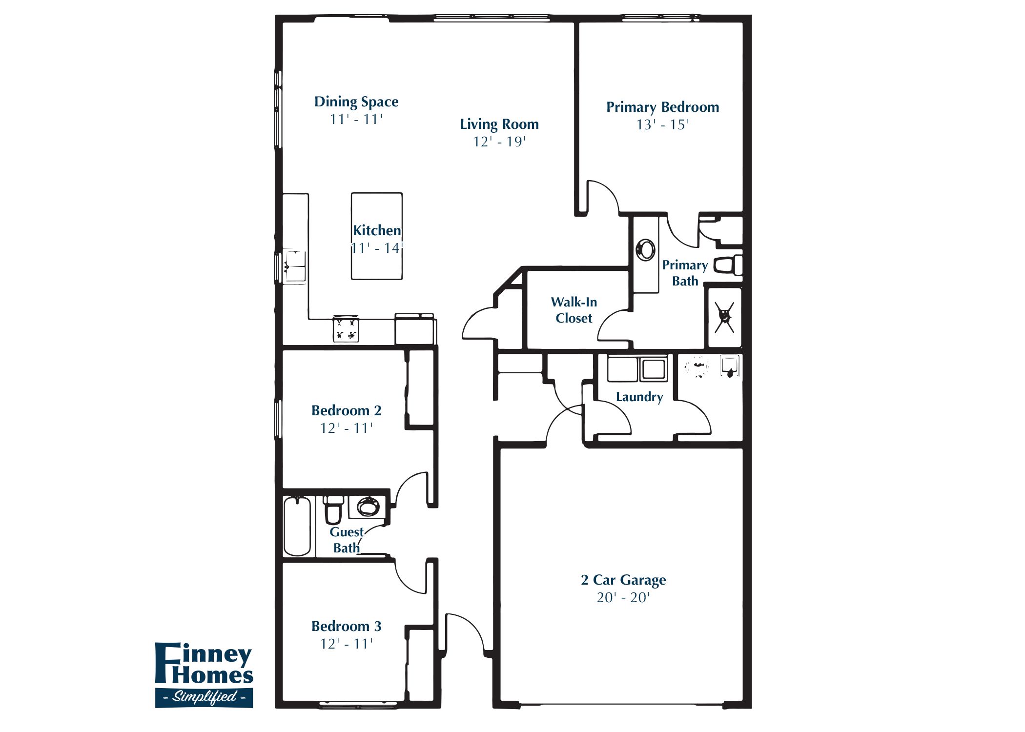 The Louis Floor Plan