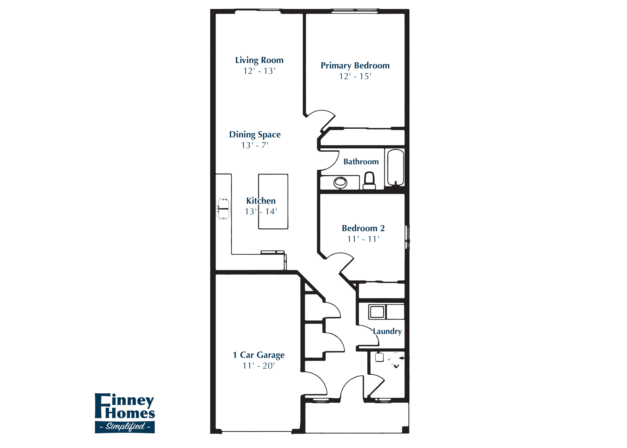 The Magnolia 3D Floor Plan