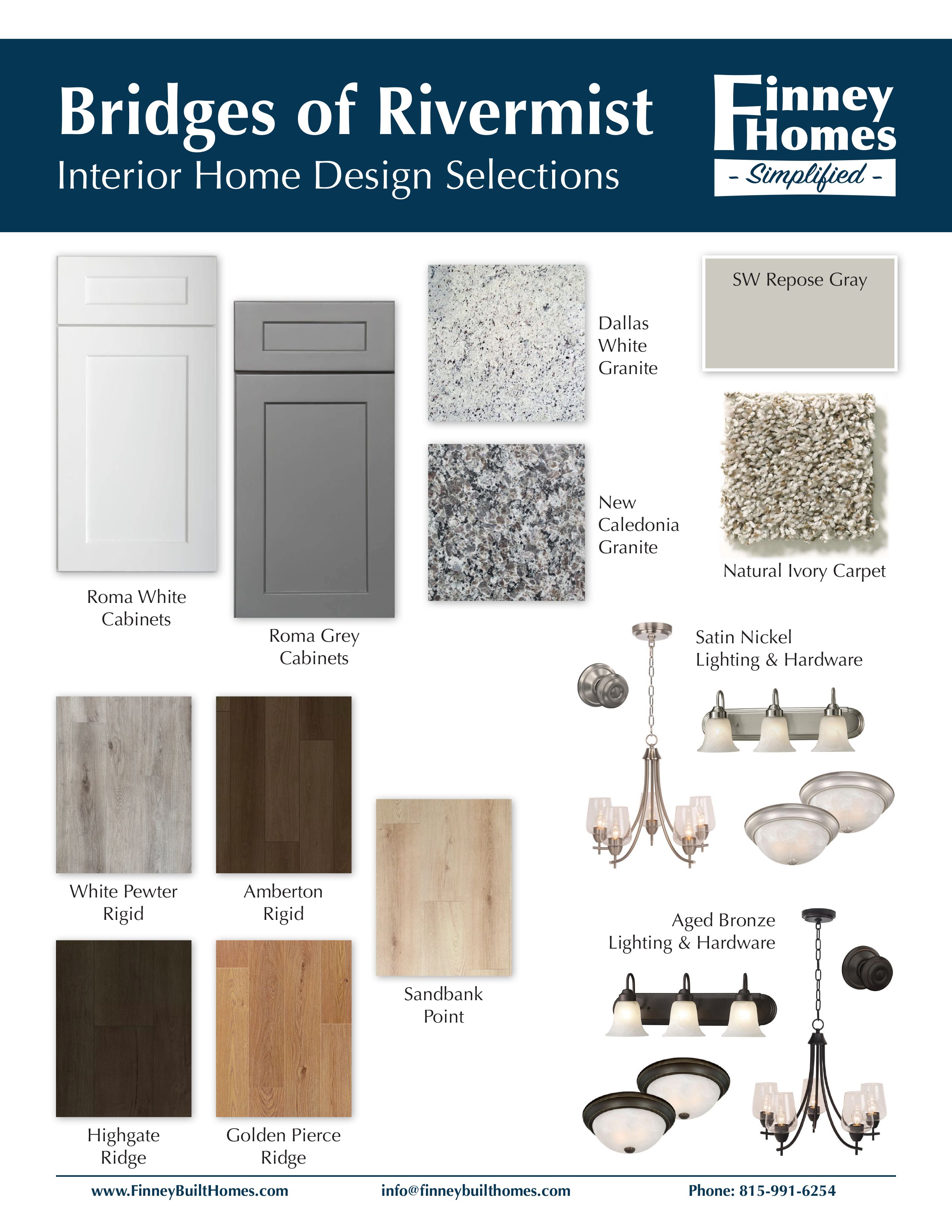 Bridges of Rivermist Design Selections