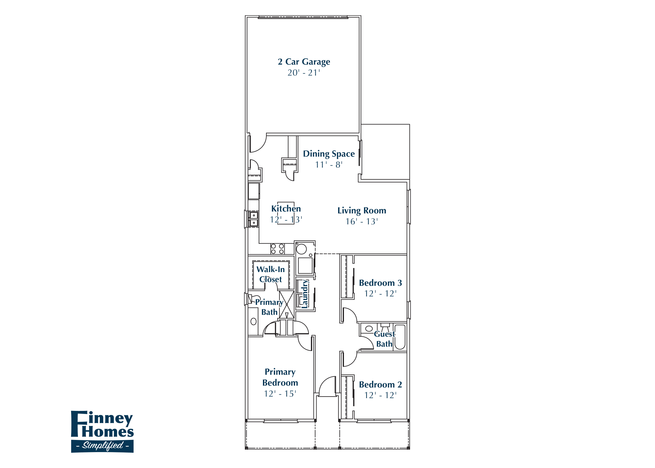 The Mendota floor plan
