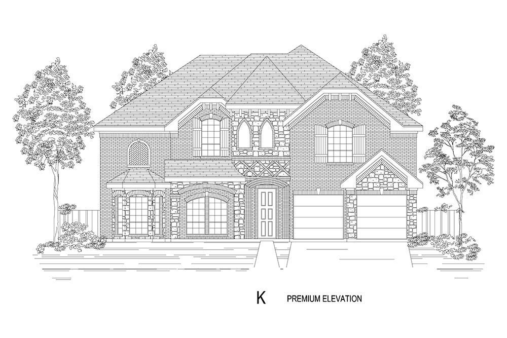 Brentwood 3F (w/Media) Premium Elevation D