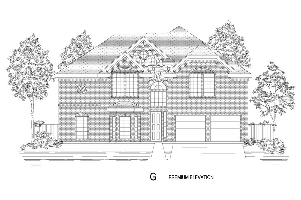 Brentwood 3F (w/Media) Premium Elevation G