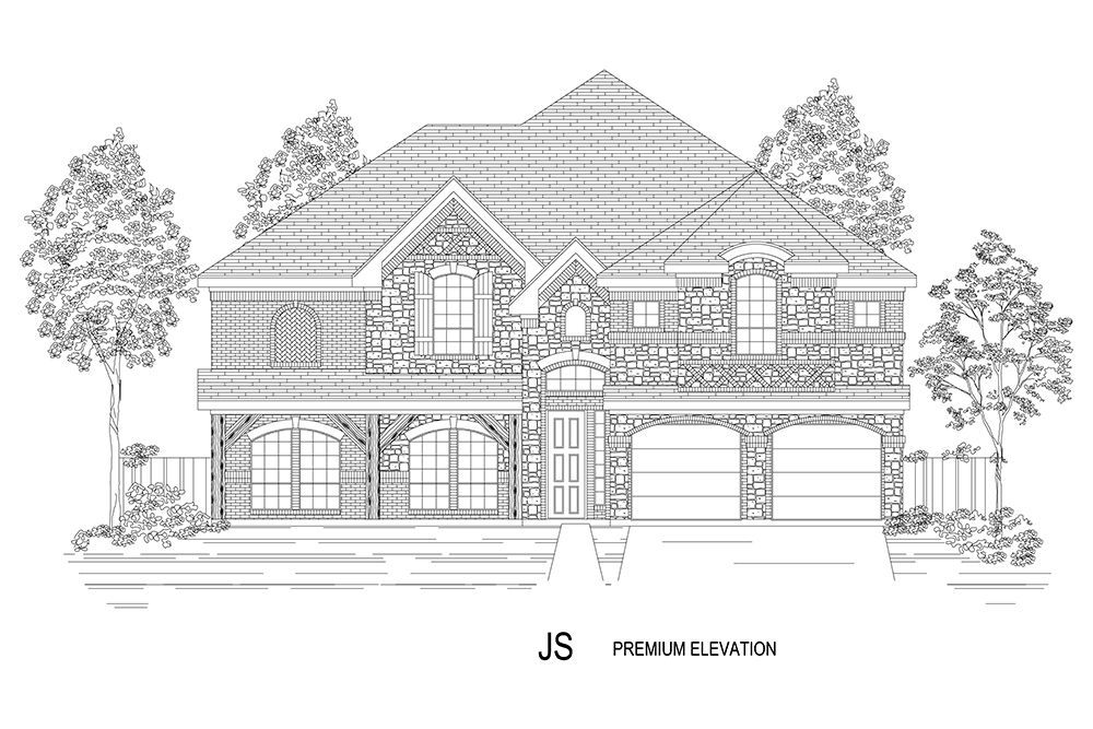 Brentwood 3F (w/Media) Premium Elevation JS