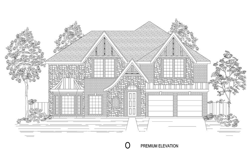Brentwood 3F (w/Media) Premium Elevation O