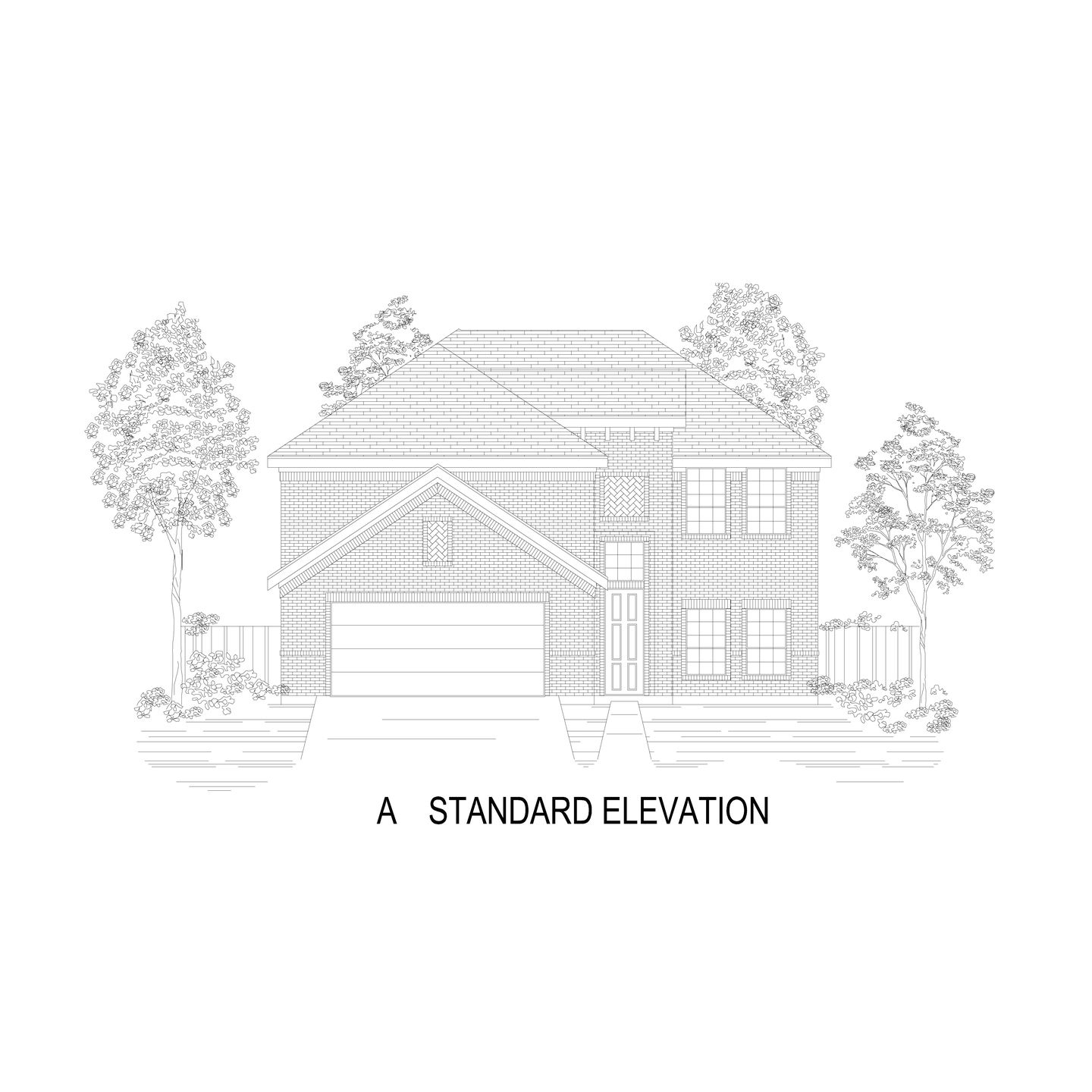 Columbia F Standard Elevation A