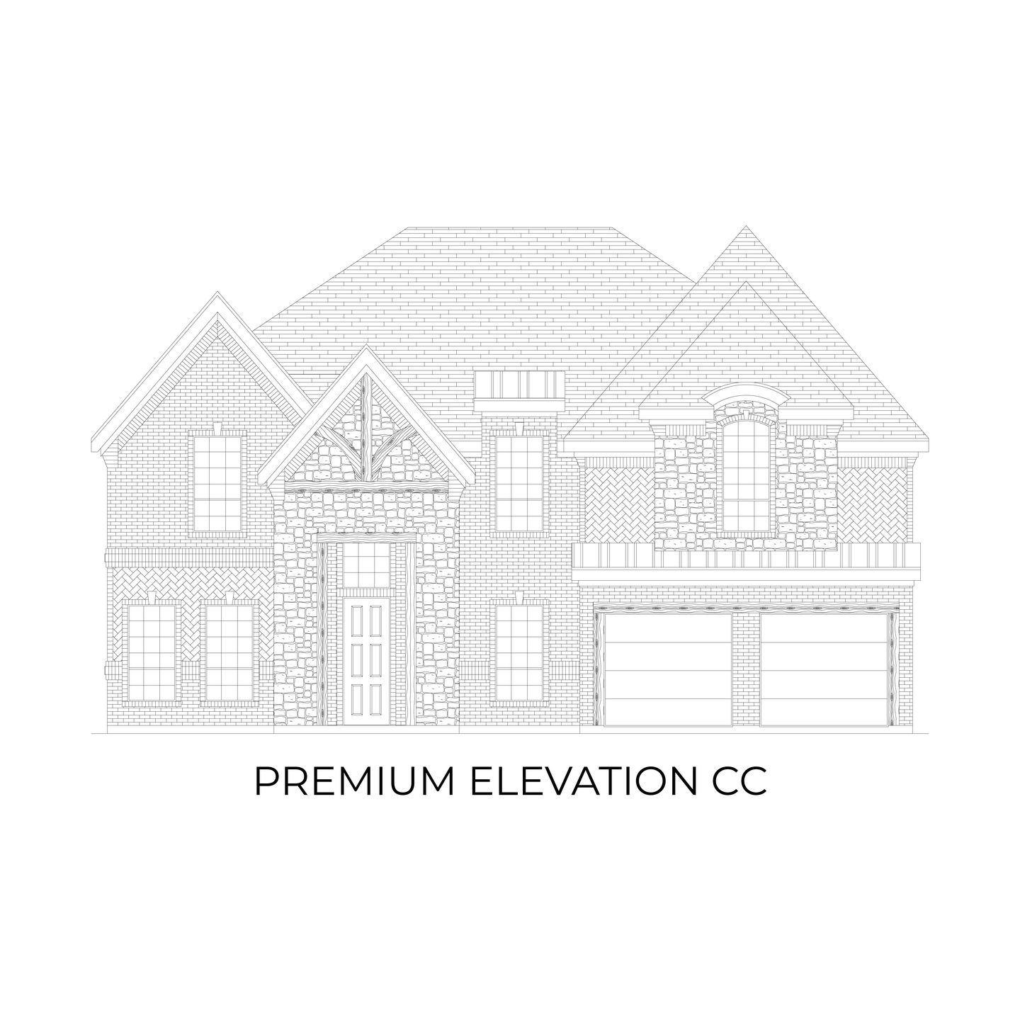 Hillcrest 2F (w/Media) Premium Elevation CC