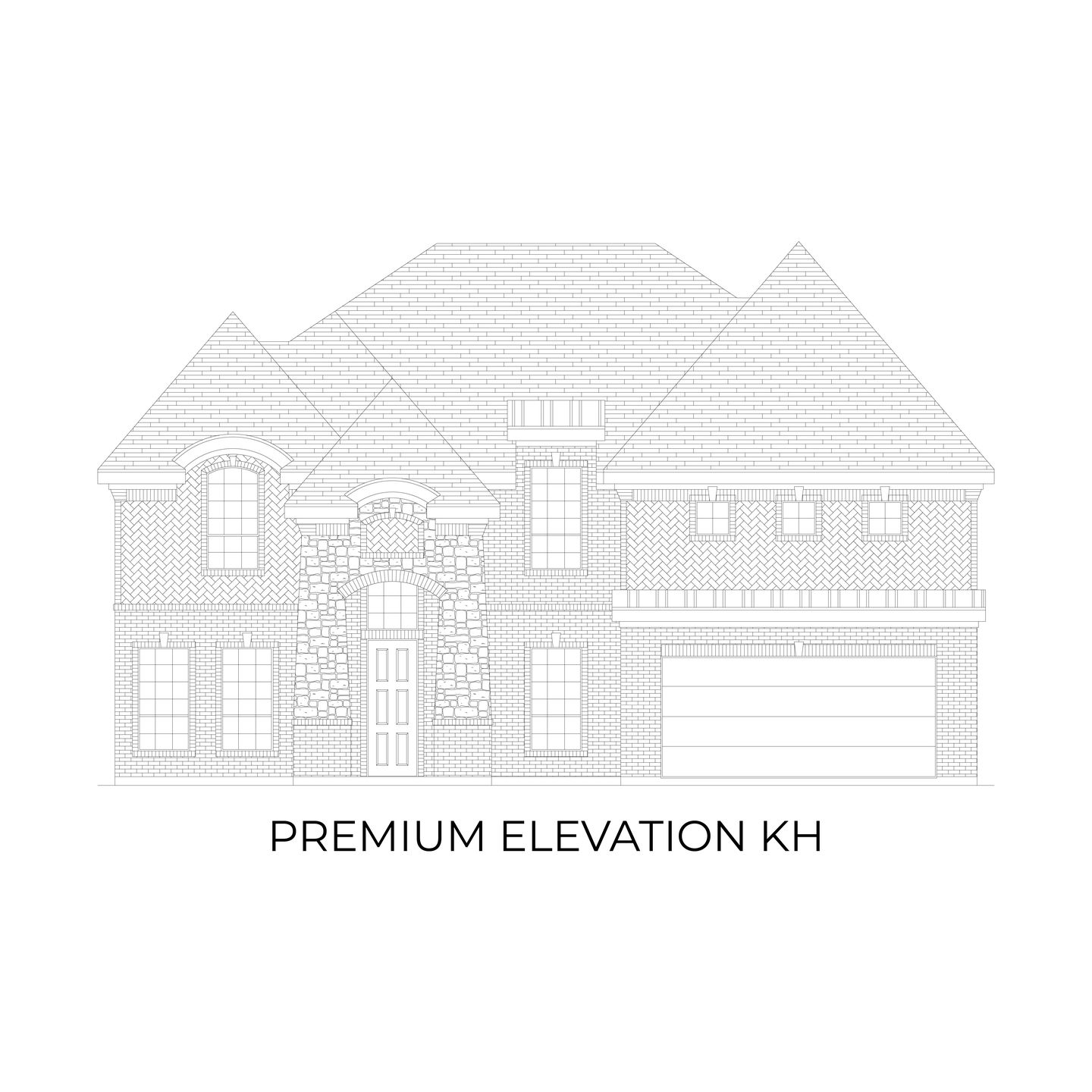 Hillcrest 2F (w/Media) Premium Elevation KH