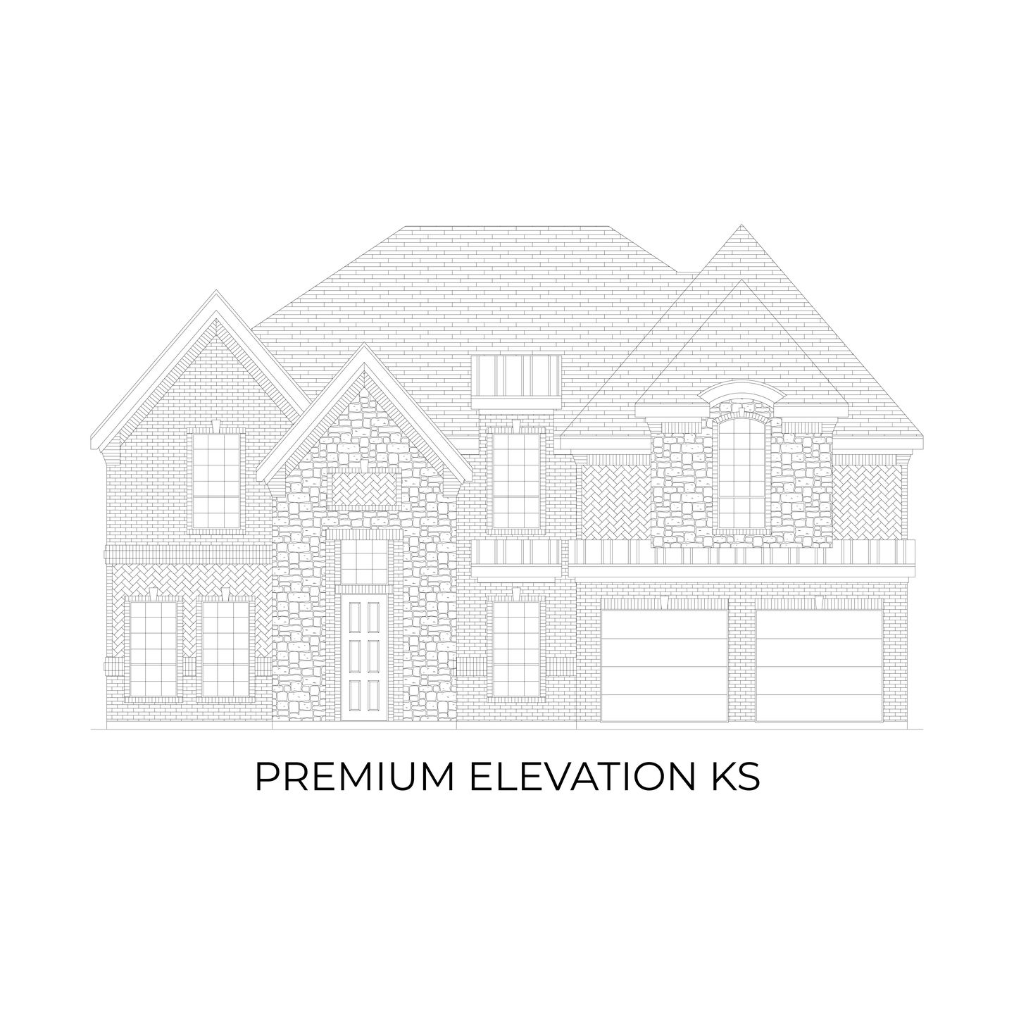 Hillcrest 2F (w/Media) Premium Elevation KS