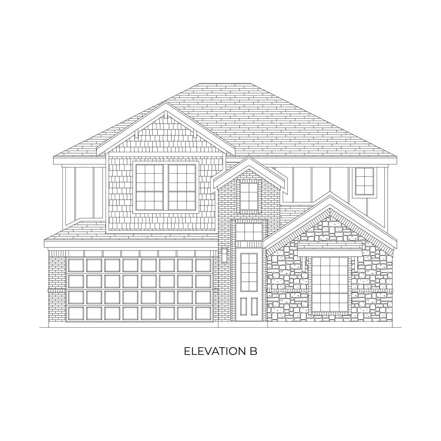 Roosevelt Select F - Elevation B