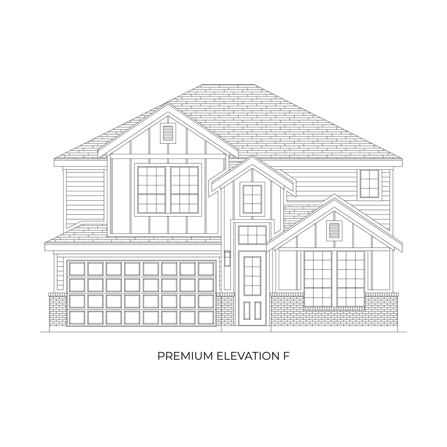 Roosevelt Select F - Elevation F