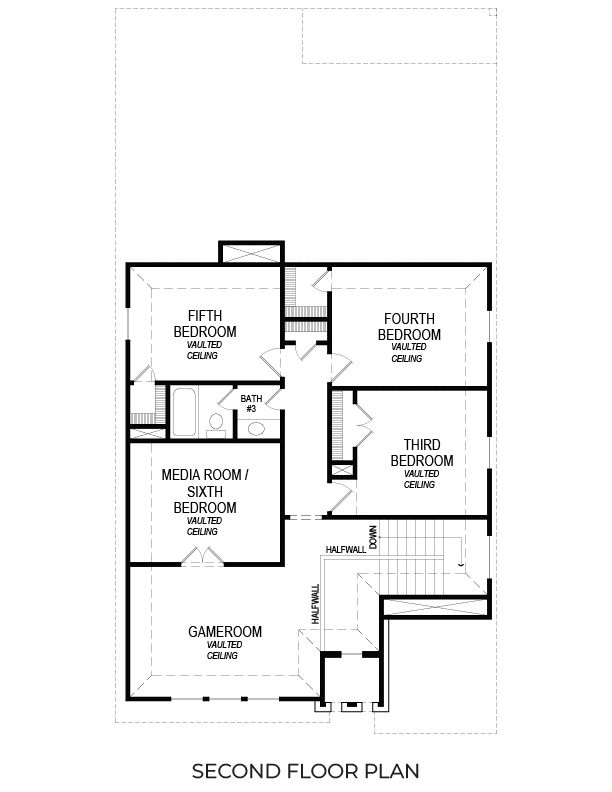 Ford Select F Second Floor Plan