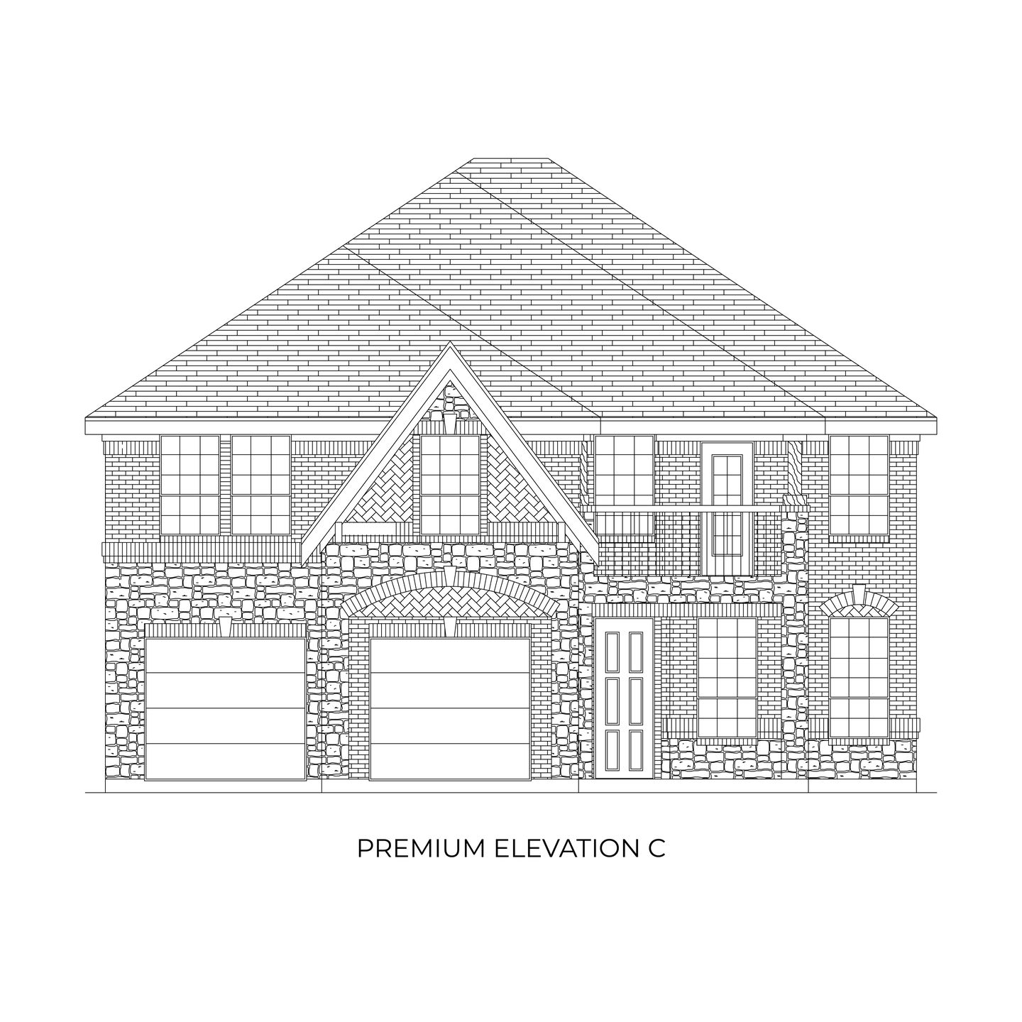 Princeton 2F-EW Premium Elevation C