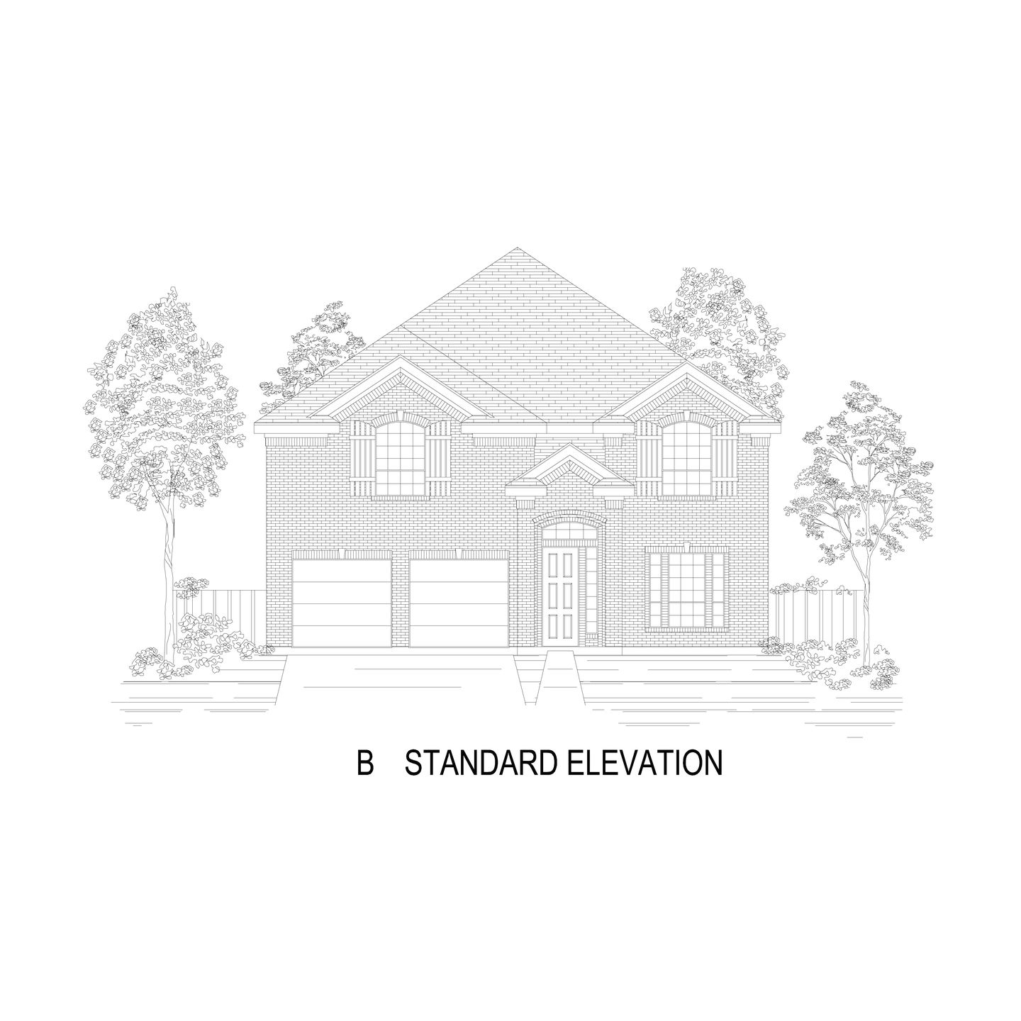 Sheffield EW F Standard Elevation B