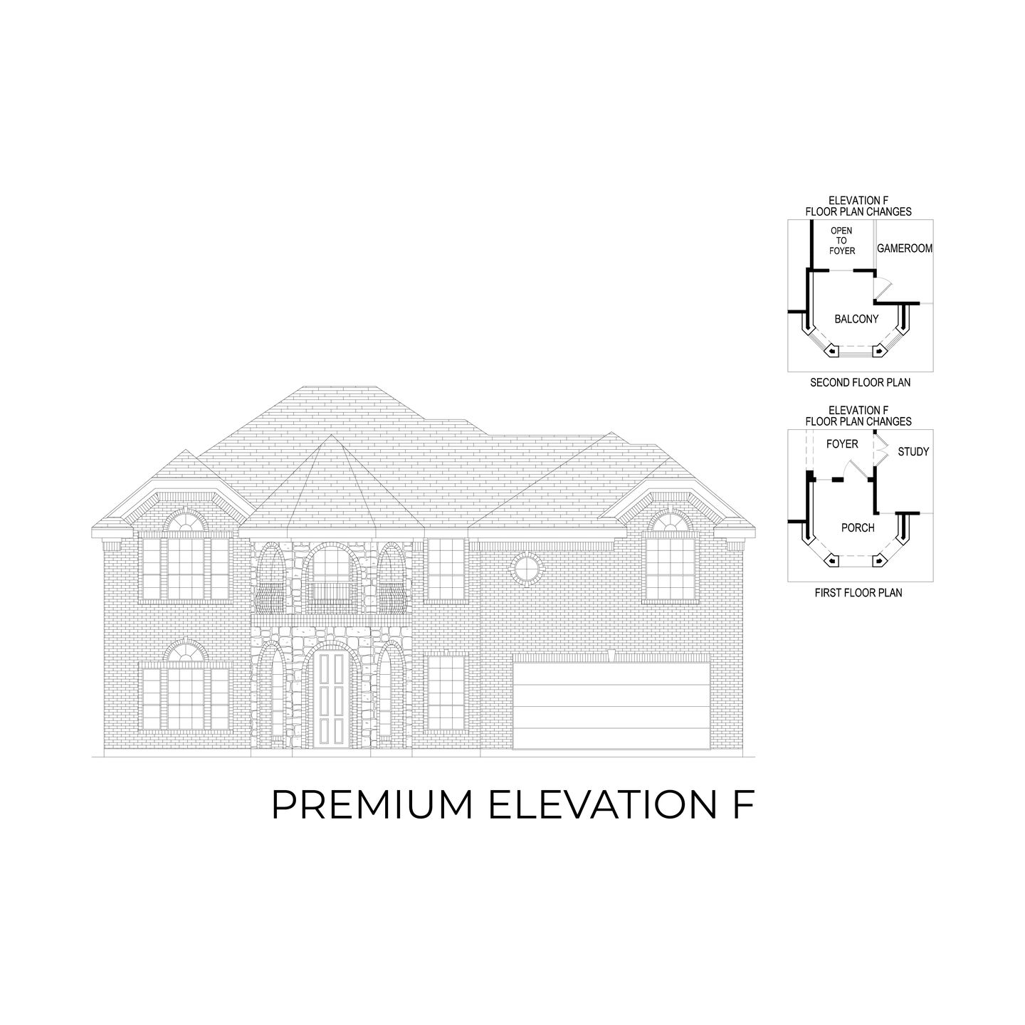 Coventry 2F Premium Elevation F