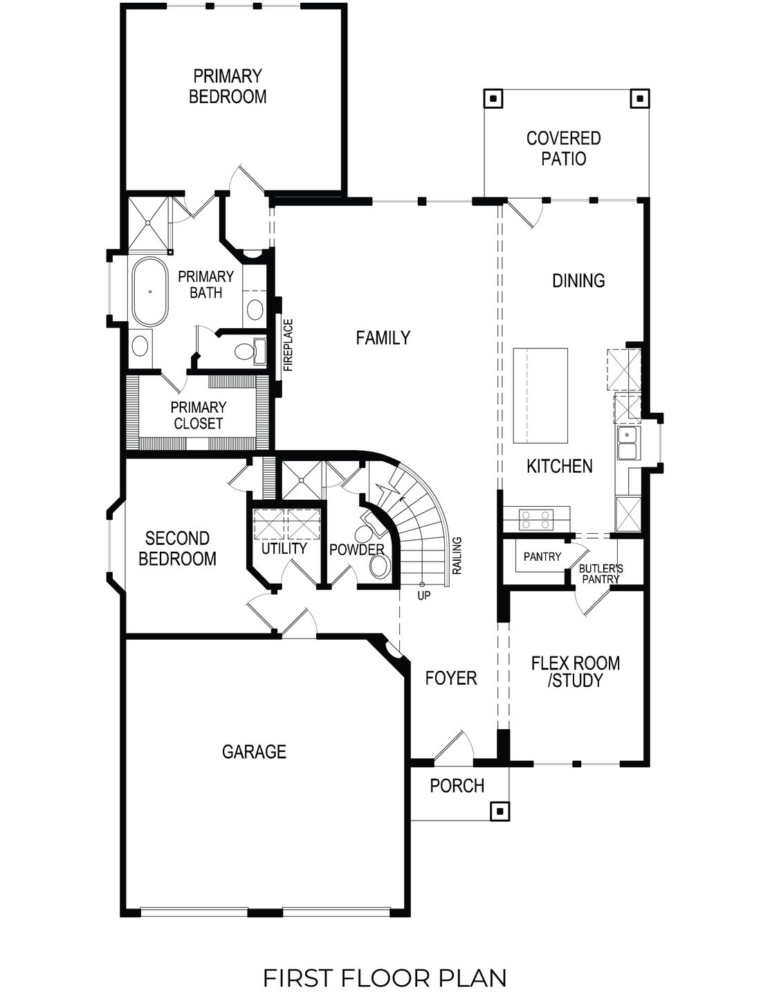 Caroline 2F First Floor Plan